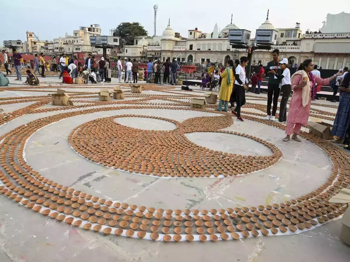 अयोध्या के राम मंदिर में इस दिवाली 2.5 billion दीयों का नया रिकॉर्ड बनाने का लक्ष्य